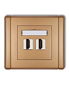 Gniazdo HDMI Karlik 8FHDMI-2