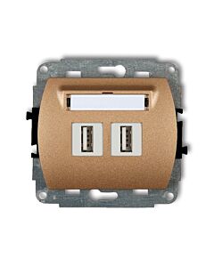 Gniazdo USB Karlik 8GUSB-6