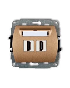 Gniazdo HDMI Karlik 8HDMI-2