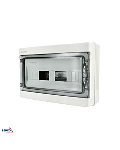 Rozdzielnica modułowa obudowa natynkowa 1x18 IP65 biała Schelinger A80-RHN-IP65-NPE-18P
