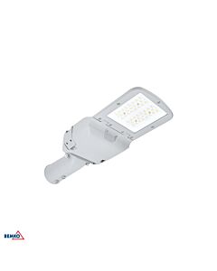 Oprawa uliczna LED AVENUE lampa 50W 4000K 9250lm IP66 jasnoszara Luxmena C82-AVN-050B0-74S1-9006-T2M