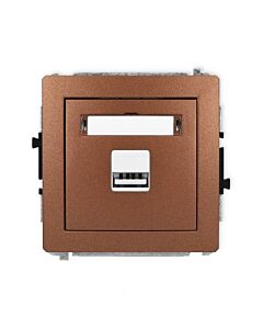 Gniazdo USB Karlik 9DCUSB-1