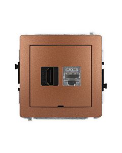 Gniazdo komputerowe, Gniazdo HDMI Karlik 9DGHKBO-88