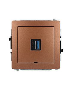 Gniazdo USB Karlik 9DGUSBBO-5