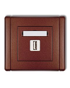 Gniazdo USB Karlik 9FCUSB-3