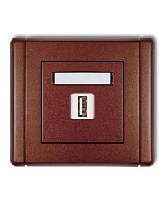 Gniazdo USB Karlik 9FGUSB-1