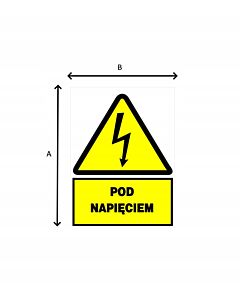Tabliczka ostrzegawcza Trytyt NO3-PN