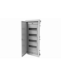 Rozdzielnica modułowa obudowa podtynkowa 4x12 IP40 szara RO-4 PAWBOL C.1548
