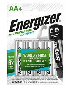 Akumulatorek niklowo-wodorkowy ENERGIZER EXTREME AA 2300mAh 4szt Energizer E300624601