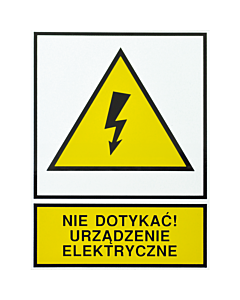 Tabliczka ostrzegawcza Ergom E04TZ-01011120100