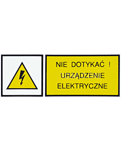 Tabliczka ostrzegawcza Ergom E04TZ-01011220100