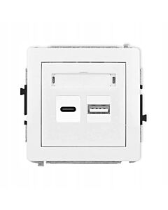 Gniazdo USB Karlik 25DCUSB-8
