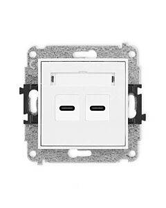 Gniazdo USB Karlik 25MCUSB-7