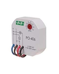 Przekaźnik czasowy F&F PO-406