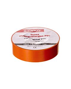 Taśma izolacyjna Erko TPVC_19-20-ORANGE/1
