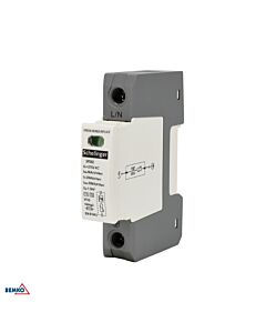 Ogranicznik przepięć ochronnik 1P 275V T1+T2 Schelinger A51-SPD02-1P-B+C