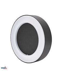 Oprawa elewacyjna LED VALIT 10W 3000K 800lm 120&deg; IP65 grafit Bemko C25-EL2-R-010GR-3K
