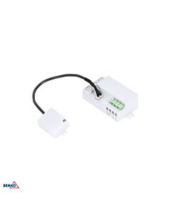 Czujnik ruchu mikrofalowy 360° natynkowy 1200W IP20 biały Bemko B51-SES75WH