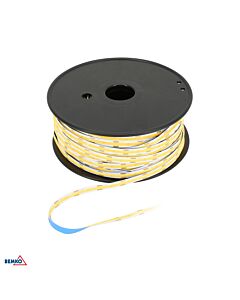 Taśma LED PREMIUM COB 12W 6500K 1100lm IP20 50m Bemko D87-LS-COB-24000-IP20-ACW-12V