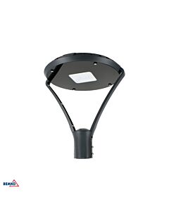 Oprawa parkowa IBERIS LED lampa 30W 4000K 5000lm IP66 czarna Luxmena C80-PRK-01A-030-4K