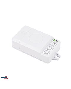 Czujnik ruchu mikrofalowy 360° natynkowy 120W IP20 biały Bemko B52-SES73WH-24VDC