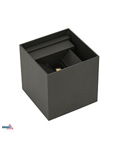 Oprawa elewacyjna LED VALIT 12W 4000K 1100lm max 100&deg; IP65 grafit Bemko C25-EL2-KS-205GR-4K
