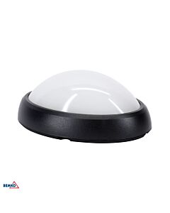 Oprawa hermetyczna LED KANLO 8W 4000K 720lm 120° IP54 czarna Bemko C45-KAN-08-BL-4K