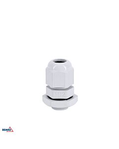 Dławik kablowy dławica metryczna z przeciwnakrętką 4.6-7.6mm IP68 M-12 25szt. Bemko E45-M-12-S/1