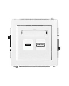 Gniazdo USB Karlik DCUSB-8