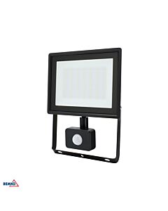 Naświetlacz LED SMD KASTEL cz. ruchu 50W 4000K 4280lm 110° IP65 czarny Kafler C64-S-LFK2-050BL-4K