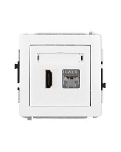 Gniazdo komputerowe, Gniazdo HDMI Karlik DGHK-46