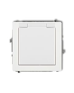 Gniazdo pojedyncze, Gniazdo hermetyczne, Gniazdo SCHUKO Karlik DGPB-1sp