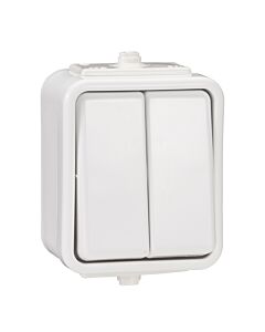 Włącznik podwójny (świecznikowy), Włącznik hermetyczny Schneider Electric WNT500C01 Włącznik podwójny (świecznikowy), Włącznik hermetyczny Schneider Electric WNT500C01