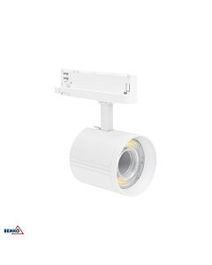 Oprawa reflektor VASKO GU10 lampa na szynoprzewód 40W biała Bemko C40-VSK-3F-040WH-3K