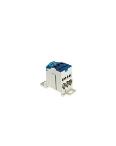 Blok rozdzielczy 1-biegunowy 7 zacisków 80A 690V niebieski Elektro-Plast Opatówek 49.580