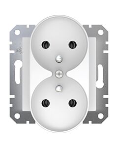 Gniazdo podw&oacute;jne Schneider Electric EPH9810221