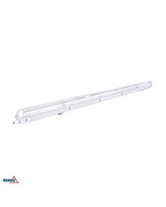 Oprawa hermetyczna EMPTY do świetlówek tub LED 1xT8/G13 58W IP65 150cm szara Bemko C11-OHT-150-1KP