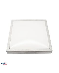 Oprawa plafon LED TOFIR lampa 16W 4000K 1250lm 120° IP40 srebrna Bemko C31-LHS-310-160-4K