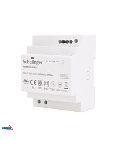 Zasilacz LED na szynę DIN 85W 12V 7,1A IP20 Schelinger A21-LDD085-4P-12V