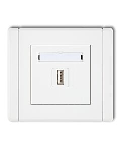 Gniazdo USB Karlik FCUSB-1