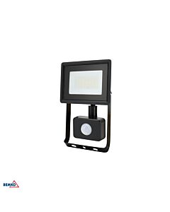 Naświetlacz LED SMD KASTEL cz. ruchu 20W 4000K 1640lm 110° IP65 czarny Kafler C64-S-LFK2-020BL-4K