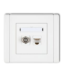 Gniazdo antenowe, Gniazdo komputerowe Karlik FGFK-3