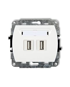 Gniazdo USB Karlik GUSB-2