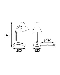 Lampka biurkowa Struhm 04433