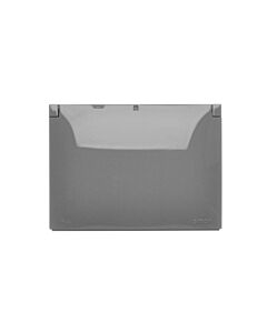 Gniazdo elektryczne podw. kompakt z klapką ciemnoszary IP44 Aquaclick Kontakt-Simon ACGZ2/18