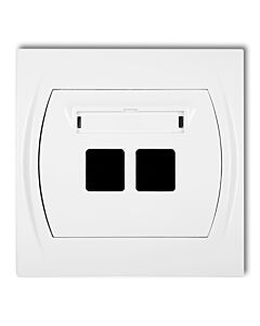 Gniazdo multimedialne bez modułu Karlik LGM-2P