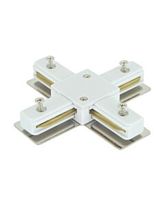 Łącznik do szynoprzewodów krzyżowy CONNECTOR X WHITE IP20 biały STRUHM 04034