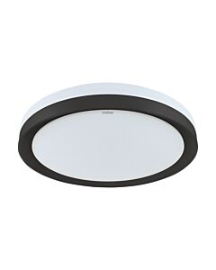 Oprawa plafon FIGARO C BLACK 3xE27 13W lampa czarna STRUHM 04787