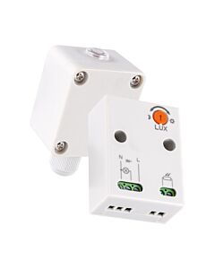 Czujnik zmierzchu ELF 15A IP65/IP20 szary STRUHM 03870