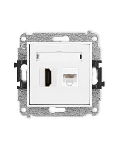 Gniazdo komputerowe, Gniazdo HDMI Karlik MGHK-45e